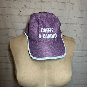 Tek Gear Purple Hat with White Trim